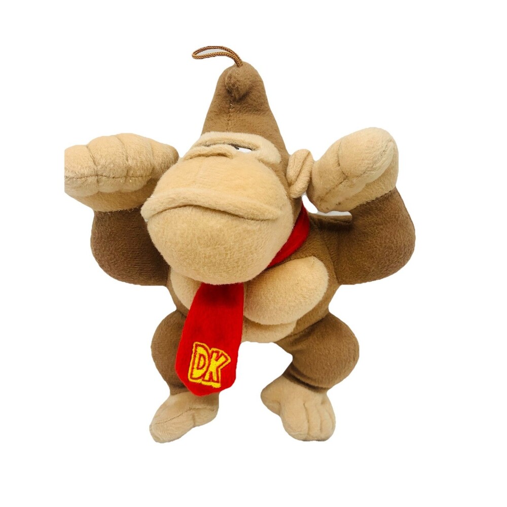 Donkey Kong Plush 10" Nintendo Super Mario Bros 2022 Stuffed Animal Toy